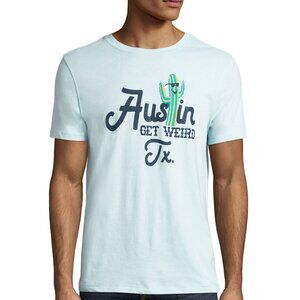 New! Austin Texas Get Weird T-Shirt 100% Cotton
